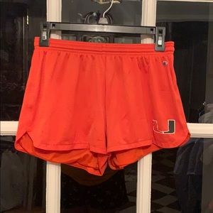University of Miami Shorts